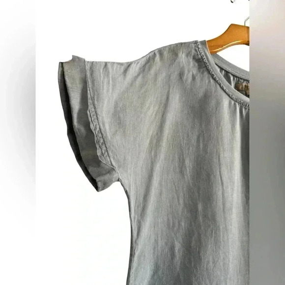 FLAX | Blue Linen “Roadie Tee” Size S - Picture 8 of 12